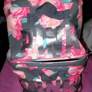 VS PINK STORAGE BINS